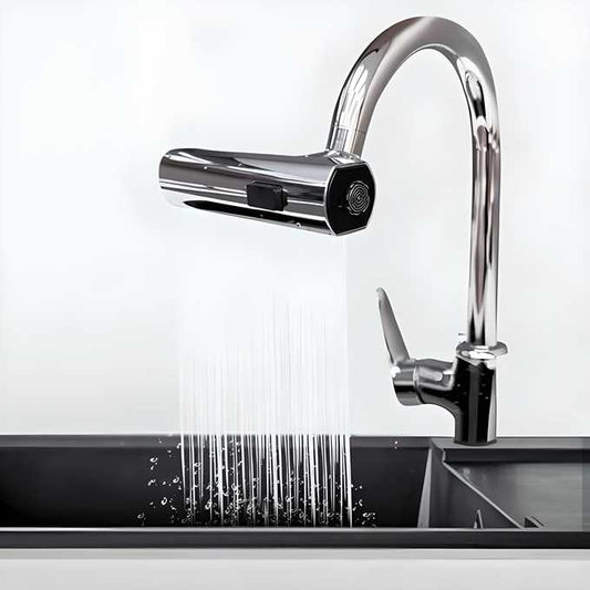 3 in 1, 360° Waterfall Kitchen Faucet, Touch Faucet, Extender for Kitchen Sink