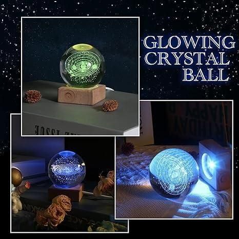 New 3D Crystal Lamp Ball(Assorted Design)